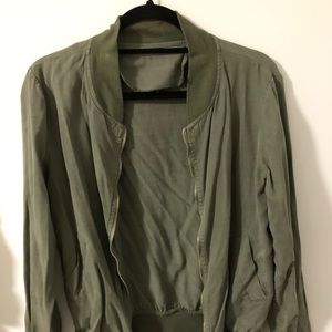 Army Green Bomber Size S